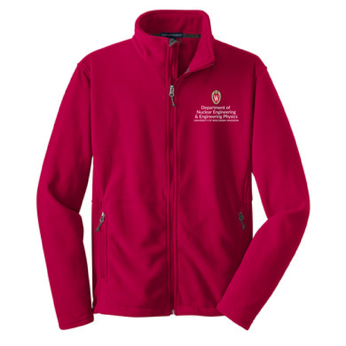 Port Authority Value Fleece Jacket Embroidered-- True Red