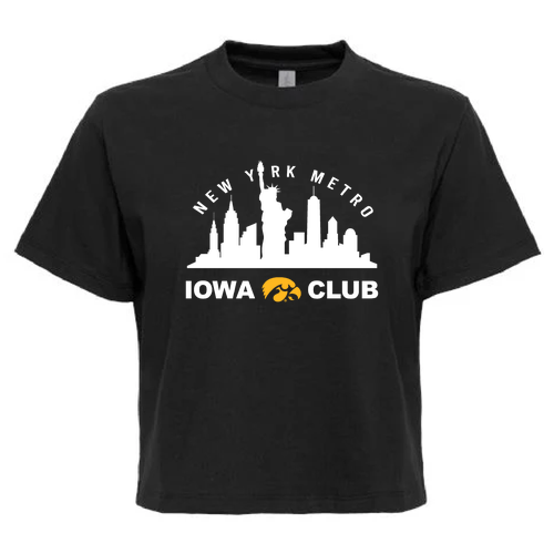 Skyline Next Level Apparel Women’s Heavyweight Boxy Tee -- Black