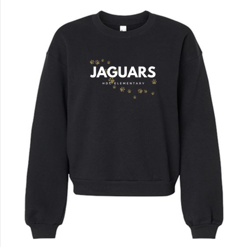 ReFlex Fleece Women's Crewneck Sweatshirt -- Black