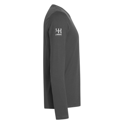 Next Level Apparel Premium Fitted Long Sleeve Crew -- Heavy Metal