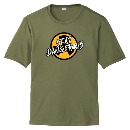 Dri Fit Sport Tek Competitor Tee -- Olive Drab Green
