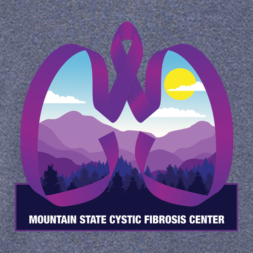 WVU Medicine Children's Gildan Heavy Cotton Basic YOUTH T-Shirt -- Heather Navy