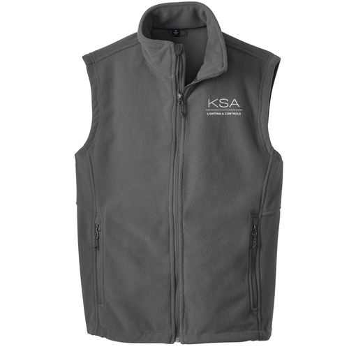 Port Authority Value Fleece Vest -- Iron Grey