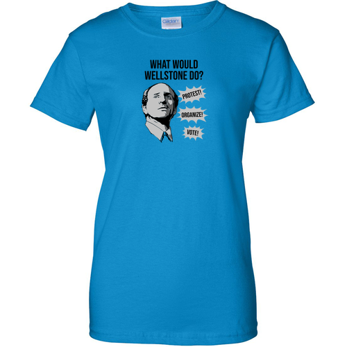 Gildan Ultra Cotton Ladies Basic T-Shirt -- Sapphire