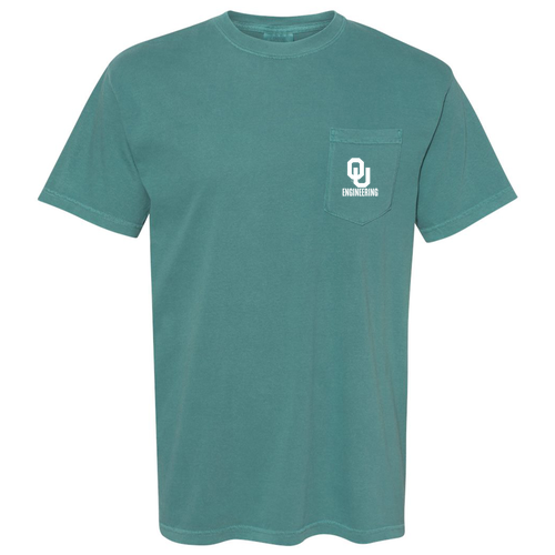 Comfort Colors Short Sleeve Pocket Tee -- Emerald
