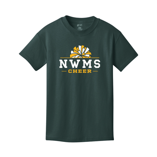 Port and Company Youth 5.4oz T Shirt -- Dark Green