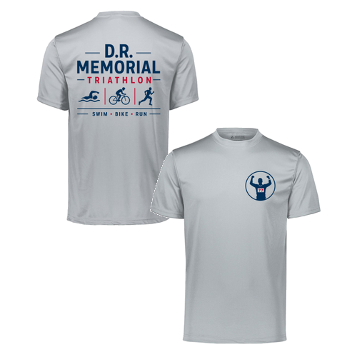Augusta Youth Wicking Tshirt -- Silver