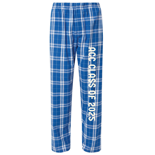 Boxercraft Men's Harley Flannel Pant With Pockets -- Royal / Silver