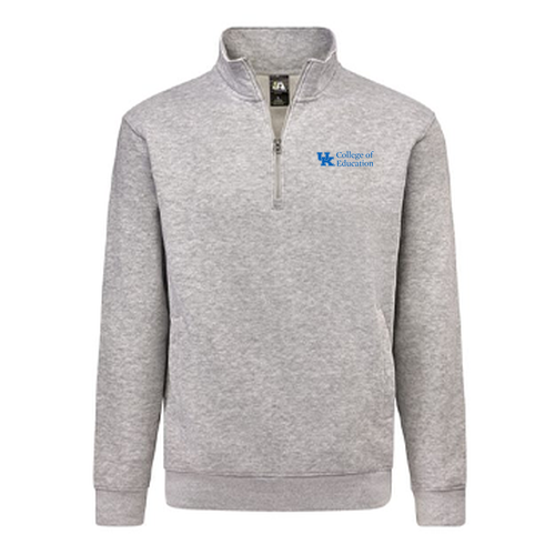 J America BTB Fleece 1/4 zip -- Oxford