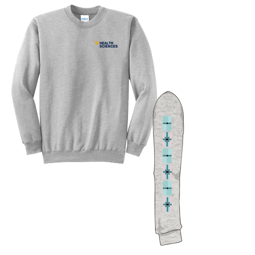 Port and Company Classic Crewneck Sweatshirt -- Ash