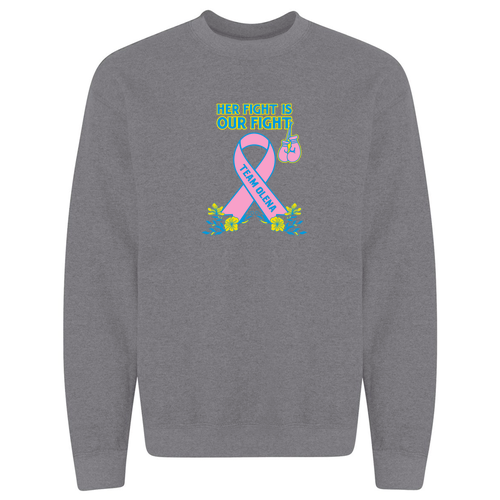 Gildan Heavy Blend Crewneck Sweatshirt -- Graphite Heather