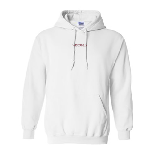 Gildan Heavy Blend Hooded Sweatshirt -- White