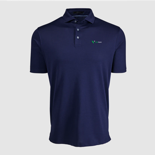 Vox Factor Greyson Men's Omaha Polo -- Maltese Blue