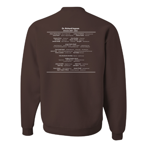 Jerzees 8 Oz., 50/50 Nublend Fleece Crewneck Sweatshirt -- Chocolate