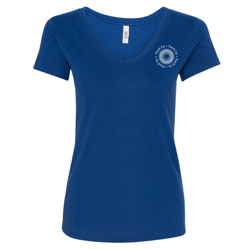 Next Level Ladies Ideal V-Neck Tee -- Royal
