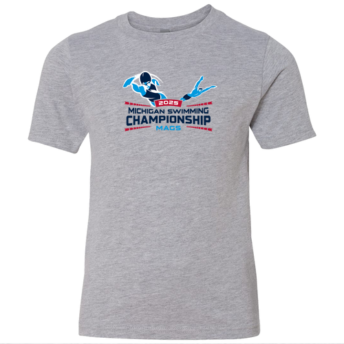 Youth Next Level Soft Fitted Short Sleeve Tee -- Heather Grey