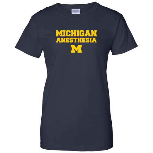 Ladies T-Shirt -- Navy