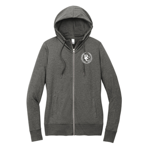 Women’s Featherweight Full-Zip Hoodie -- Washed Coal