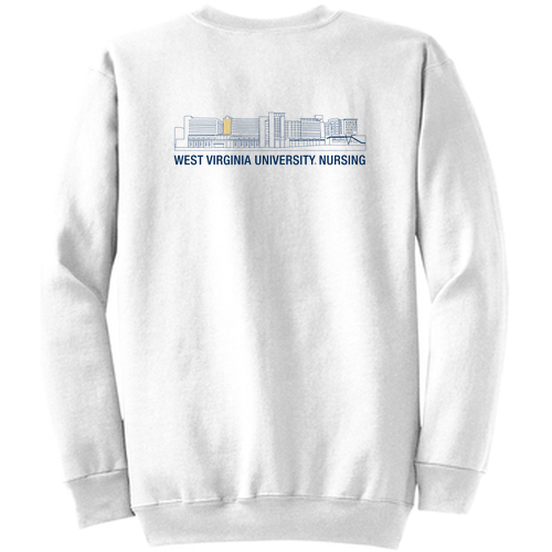 Port and Company Classic Crewneck Sweatshirt -- White