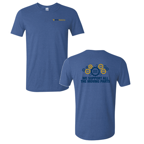 Gildan SoftStyle Fitted T-Shirt -- Heather Royal