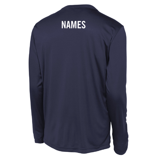 Sport Tek Long Sleeve Competitor -- True Navy