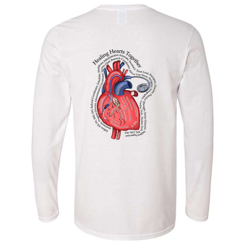 Gildan Softstyle Longsleeve T Shirt -- White
