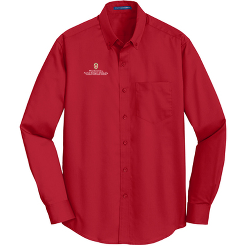 Port Authority SuperPro Twill Shirt -- Rich Red
