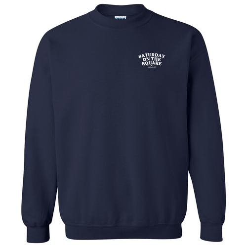 Gildan Heavy Blend Crew Neck Sweatshirt -- Navy