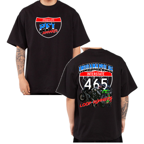 Shaka Wear Adult Max Heavyweight T-Shirt -- Loop Runner