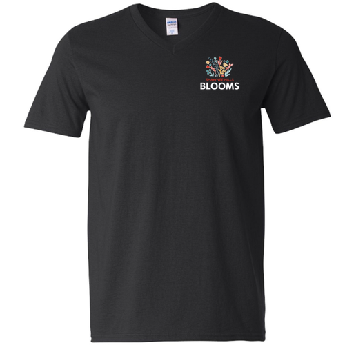 Gildan SoftStyle V Neck T Shirt -- Black