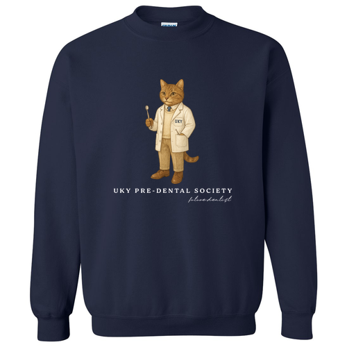 Gildan Heavy Blend Crew Neck Sweatshirt -- Navy