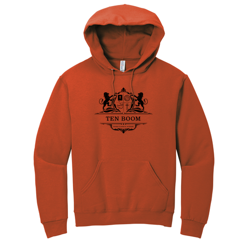 Ten Boom Jerzees 50/50 Nublend Fleece Hoodie -- Burnt Orange