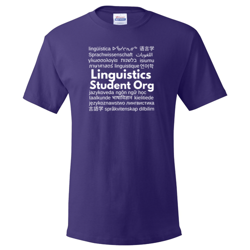 Hanes Essential ComfortSoft Short Sleeve Tee -- Purple