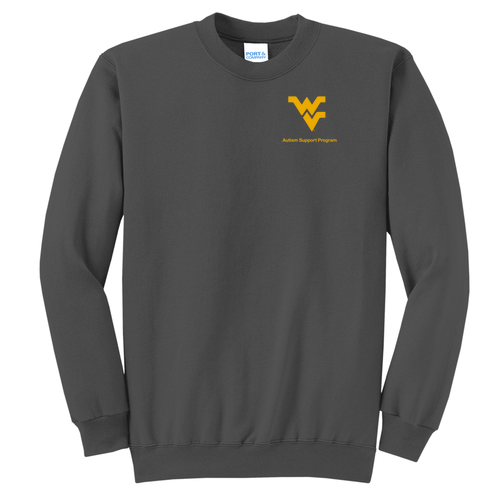 Port and Company Classic Crewneck Sweatshirt -- Charcoal