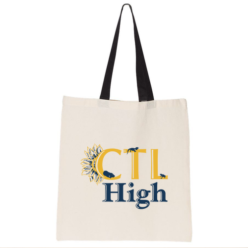 CTL High Tote -- Natural / Black