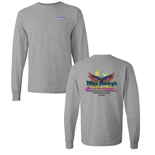 Gildan Heavy Cotton Longsleeve Basic T-Shirt -- Sport Grey