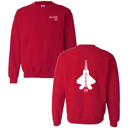 Gildan Heavy Blend Crewneck -- Antique Cherry Red
