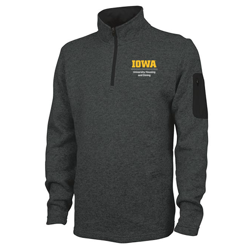 Charles River Mens Heathered Fleece Pullover -- Charcoal Heather