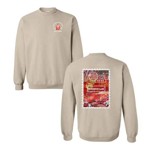 Gildan Heavy Blend Crew Neck Sweatshirt -- Sand
