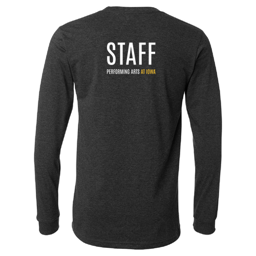 Bella+Canvas Unisex Heather Cvc Long Sleeve Tee- Heathers -- Black Heather