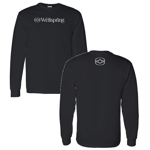 Gildan Heavy Cotton Longsleeve Basic T-Shirt -- Black
