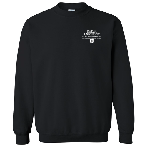 Gildan Heavy Blend Crew Neck Sweatshirt -- Black