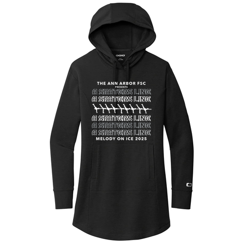 Ladies Ogio Soft Luuma Flex Tunic -- Blacktop