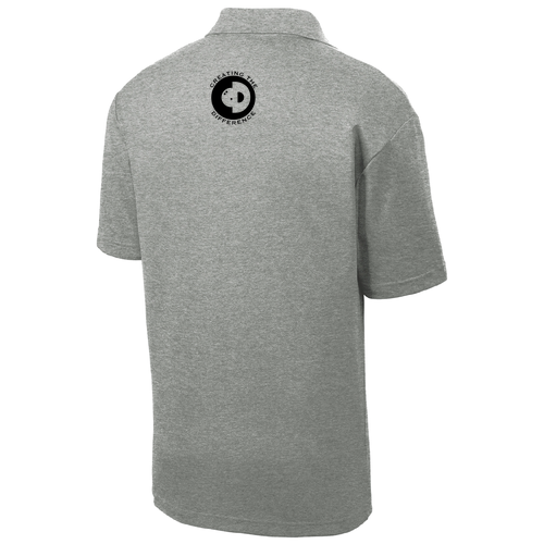 Sport-Tek PosiCharge RacerMesh Polo -- Grey Heather