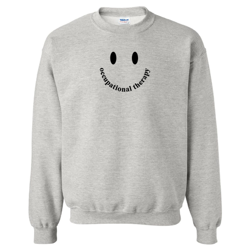 Gildan Heavy Blend Crew Neck Sweatshirt -- Ash