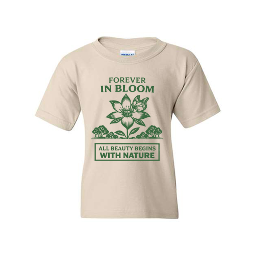 Gildan Heavy Cotton Basic Youth T-Shirt -- Natural