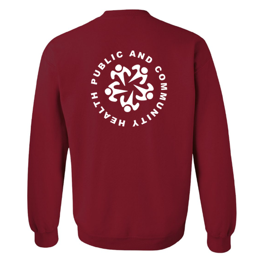 Gildan Heavy Blend Crew Neck Sweatshirt -- Cardinal Red