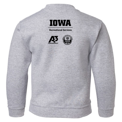 Gildan Heavy Blend Youth Crew Neck Sweatshirt -- Sport Grey