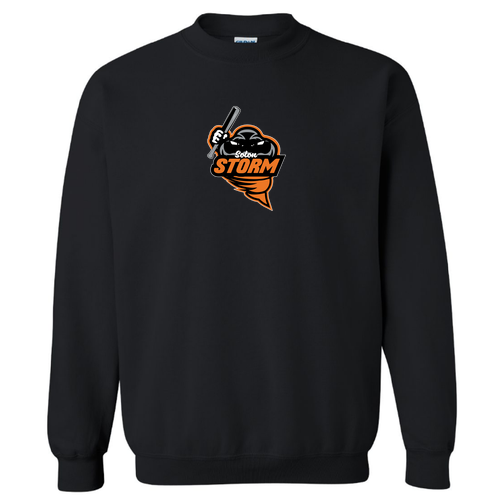 Gildan Heavy Blend Crew Neck Sweatshirt -- Black