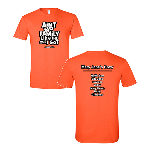 Gildan Adult SoftStyle T-Shirt  -- Orange